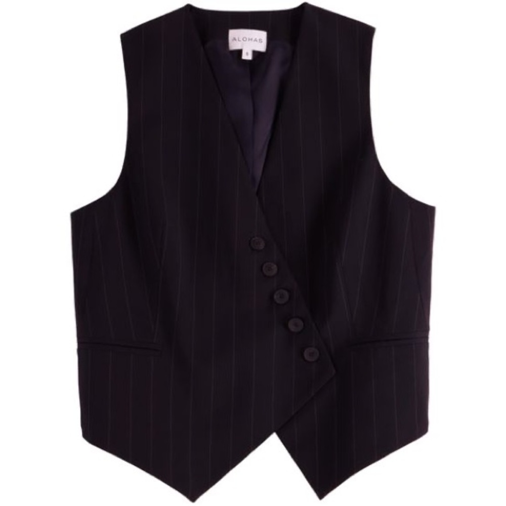 ALOHAS Vest Top Waistcoat Top - Picture 2 of 7